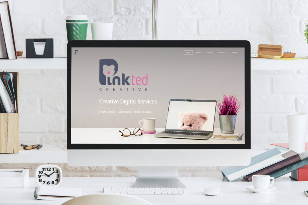 WordPress website and branding by Pink Ted Creative