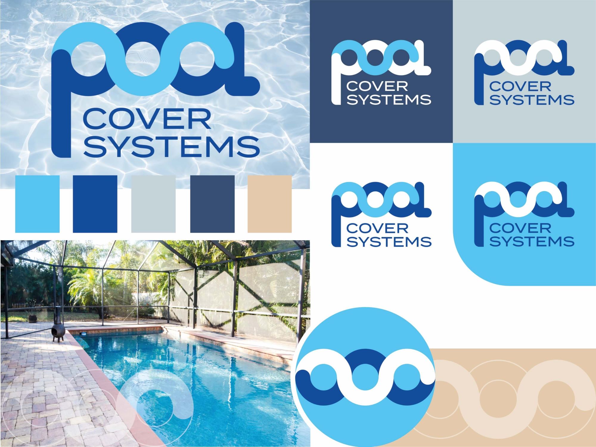 brand concept for Pool Cover Systems