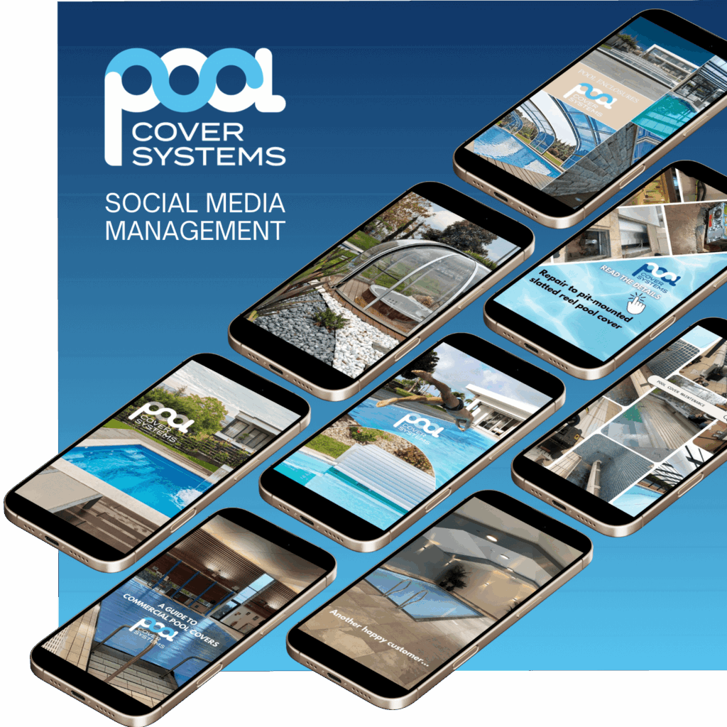 Social media management for Pool Cover Systems