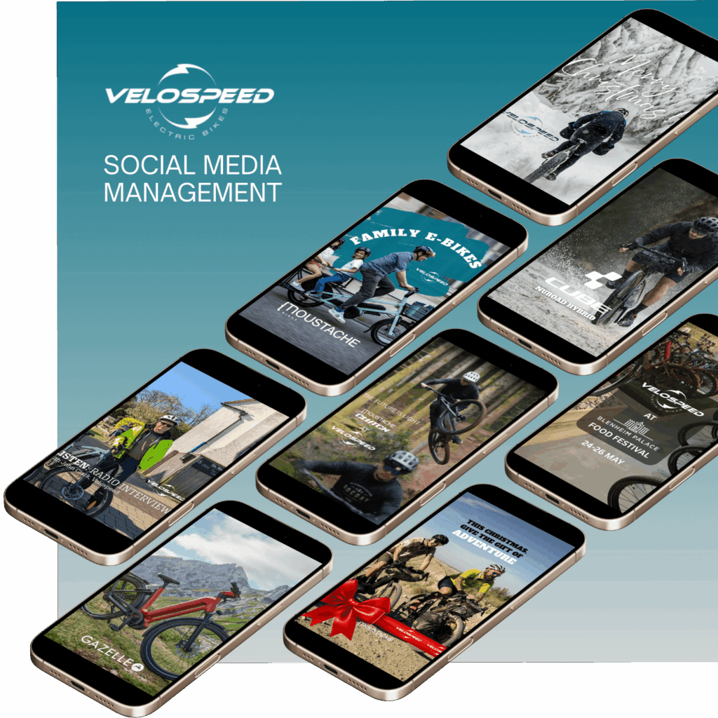 social media marketing for Velospeed