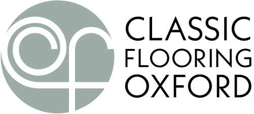 Classic Flooring Oxford logo by Pink Ted Creative